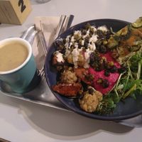 Roast salad and cauliflower soup at Tang in Dublin