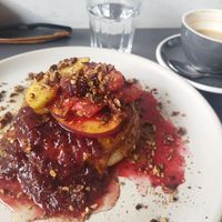 Vegan pancakes: really nice + big at Tang in Dublin