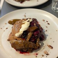 Vegan pancakes at Tang in Dublin