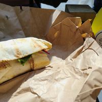 Unwieldy but delicious. at Tang in Dublin