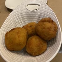 Croquetas de cabra y jalapeño   at Vega 10 in Sevilla