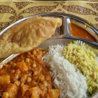 Channa massala at Prince Of India in Stuttgart