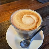 magic mushroom coffee  at Reykjavik Röst in Reykjavik