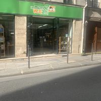 outside at Vegami in Paris