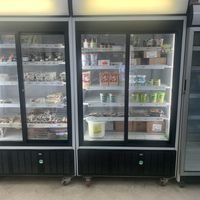 fridge  at Vegami in Paris