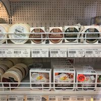 French vegan cheese  at Vegami in Paris