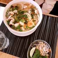 Tofu-mushroom pho at Pho Nam Ly in Helsinki