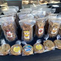 Vegan Spread at San Leandro Farmers Market 🥰  at Way To Life Foods - Vegan Shop in Antioch