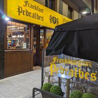 view from the street at Frankfurt Pedralbes in Andorra La Vella