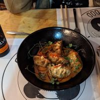 Gyosas at Nakamawok Japotaberna in Oviedo