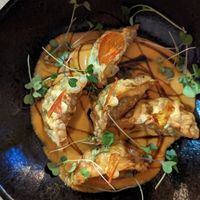 Gyosas at Nakamawok Japotaberna in Oviedo