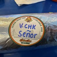 My burrito. Think they forgot spicy   at Senor Sisig - Ferry Building in San Francisco