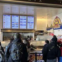 People in line   at Senor Sisig - Ferry Building in San Francisco