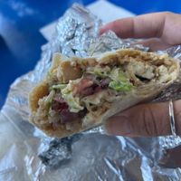 Tofu burrito  at Senor Sisig - Ferry Building in San Francisco