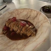 Garlic pasta. Incredible!   at Panigyri Festival Food in Santorini