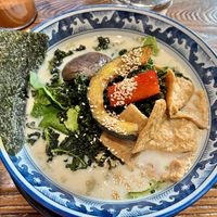 Vegan creamy ramen  at Hinodeya - Union Square in San Francisco