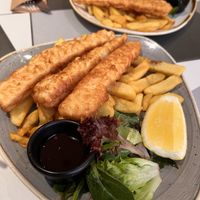 Fish and chips  at Doyles on the Beach in Watsons Bay