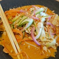 Curry rojo at El Curry Verde in Hondarribia