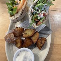 Falafel  at El Curry Verde in Hondarribia