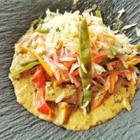 
Arroz con verduras al curry at El Curry Verde in Hondarribia