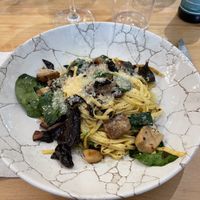 Tagliolini at El Curry Verde in Hondarribia