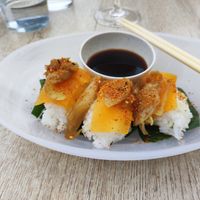 Sushi at El Curry Verde in Hondarribia