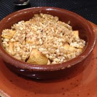 apple pie (vegan) at El Curry Verde in Hondarribia