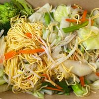 stir fry with veggies   at Slurp in San Diego