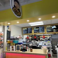 station & menu   at Slurp in San Diego