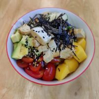 Poke bowl at Hawa Poke Bowl - Food Stall in Koh Phangan