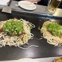 Vegan Okonomiyaki   at Jirokichi - / 次郎吉 in Hiroshima