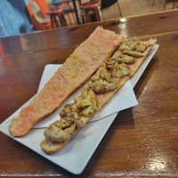 Bocadillo de Heüra at La Cantina De Balenya in St Miquel De Balenya