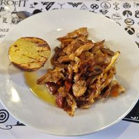 Heura rostida at La Cantina De Balenya in St Miquel De Balenya