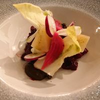 Beetroot Tartare at The Manor House Hotel in Moreton-in-marsh