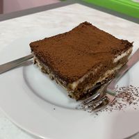Vegan tiramisu #Veganuary at Mundo Vegan in Barcelona