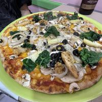 Vegan + heura  at Mundo Vegan in Barcelona