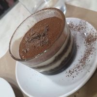 Tiramisu at Mundo Vegan in Barcelona