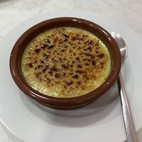Crema catalana   at Mundo Vegan in Barcelona