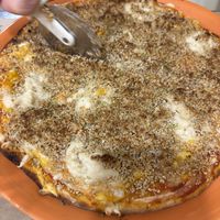 Pizza 4 Quesos  at Mundo Vegan in Barcelona