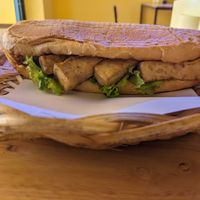 Peanut tofu bahn mi at Bahn Mi Tron - CircleT in Ninh Binh