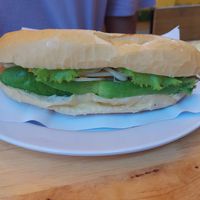 Tofu veg & avo at Bahn Mi Tron - CircleT in Ninh Binh