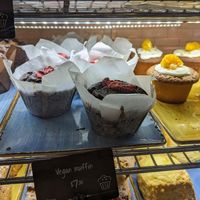 Chocolate Vegan Muffins at Skyline Market Kitchen Café in Queenstown