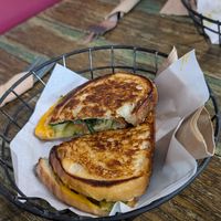 Vegan Cuban Toastie at Benchtop Espresso in Lismore