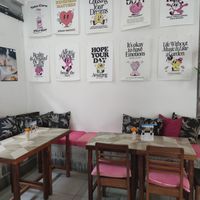 Part of the cafe inside at Sasatorn Coffee in Koh Samui