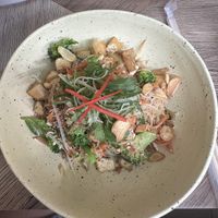 Mei noodles (vegan option)  at Sasatorn Coffee in Koh Samui