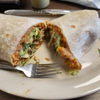 Vegan burrito at Lilly's Mexican Cuisine in Roseburg