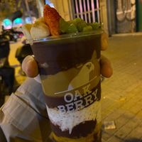 Açaí bowl 🥣  at Oakberry - Valencia in Barcelona