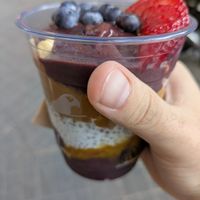 Custom bowl at Oakberry - Valencia in Barcelona