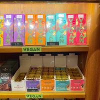 Vegan chocolate covered marzipan   at Café Niederegger - Stammhaus in Luebeck