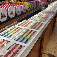 Inside at Café Niederegger - Stammhaus in Luebeck